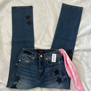 💕Juicy Couture Straight Legs size 25 with details 💕